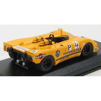BEST MODEL PORSCHE 908/2 FLUNDER SPIDER N 4 NURBURGRING 1970 GRAGER - LEUZE - YELLOW 1/43