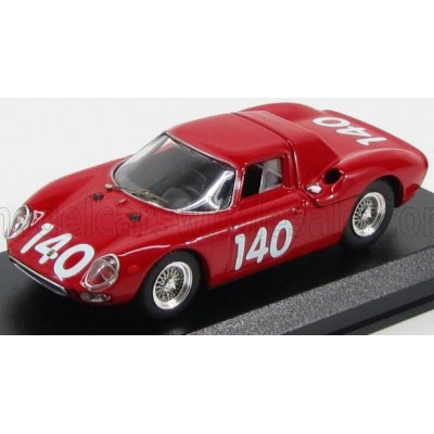 BEST MODEL FERRARI 250 LM N 140 TARGA FLORIO 1965 TOPPETTI - GRANA - RED 1/43