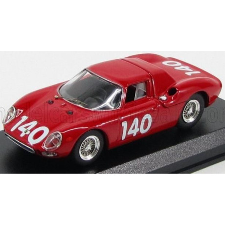 BEST MODEL FERRARI 250 LM N 140 TARGA FLORIO 1965 TOPPETTI - GRANA - RED 1/43