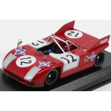 BEST MODEL PORSCHE 908/3 N 12 SPA 1974 TORREDEMER - PLA - RED 1/43