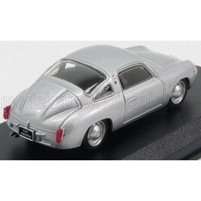 BEST MODEL FIAT ABARTH 750 ZAGATO COUPE PROVA 1958 - SILVER 1/43