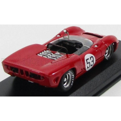 BEST MODEL LOLA T70 SPIDER N 53 LAGUNA SECA 1966 H.DIBLEY - RED 1/43