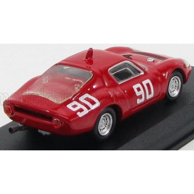 BEST MODEL ABARTH OT1300 MUGELLO N 90 MUGELLO 1967 NESTI - HEZEMANS - FURTMAYR - RED 1/43