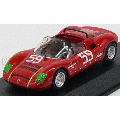 BEST MODEL FIAT ABARTH SP 1000/1300 N 59 1000km MONZA 1968 GRANA - PASOTTO - RED 1/43