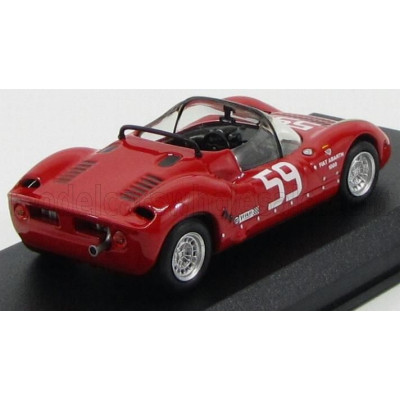 BEST MODEL FIAT ABARTH SP 1000/1300 N 59 1000km MONZA 1968 GRANA - PASOTTO - RED 1/43