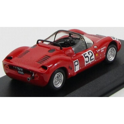 BEST MODEL FIAT ABARTH SP 1000 N 52 1000km NURBURGRING 1967 WALTON - DELMAR - MORGAN - RED 1/43