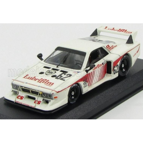 BEST MODEL LANCIA BETA MONTECARLO COUPE N 62 SILVERSTONE 1981 GABBIANI - SCHON - PIANTA - WHITE RED 1/43