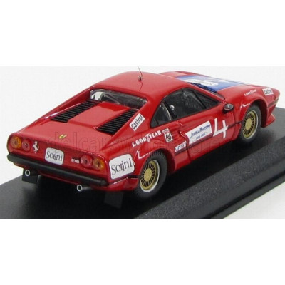 BEST MODEL FERRARI 308 GTB COUPE N 4 DAYTONA 1978 MALLET - ROMOLOTTI - BONDURANT - RED 1/43