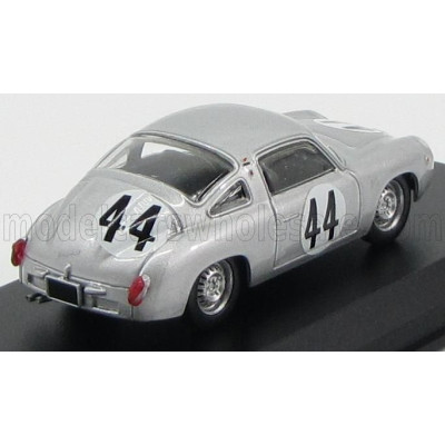 BEST MODEL FIAT ABARTH 700 N 44 1000km PARIS 1961 J.VINATIER - SILVER 1/43