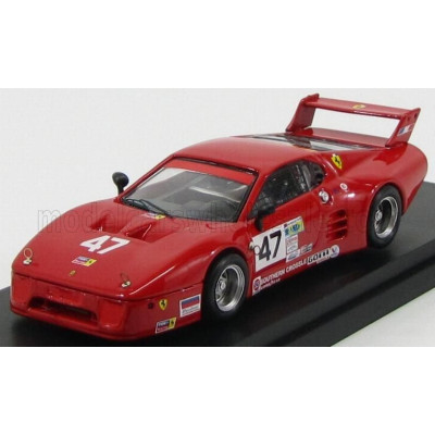 BEST MODEL FERRARI 512BB LM N 47 DAYTONA 1982 DAVIS - DE DRYVER - RED 1/43
