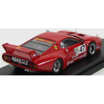 BEST MODEL FERRARI 512BB LM N 47 DAYTONA 1982 DAVIS - DE DRYVER - RED 1/43