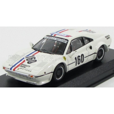 BEST MODEL FERRARI 308 GTB COUPE N 160 CAMPIONATO ITALIANO VELOCITA' 1982 M.FINOTTO - WHITE 1/43