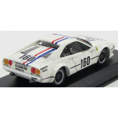 BEST MODEL FERRARI 308 GTB COUPE N 160 CAMPIONATO ITALIANO VELOCITA' 1982 M.FINOTTO - WHITE 1/43