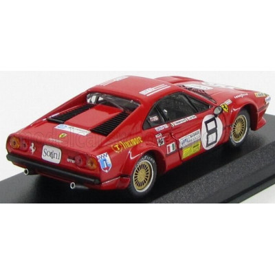 BEST MODEL FERRARI 308 GTB COUPE N 8 24h DAYTONA 1978 BESENZONI - DAL BEN - WEVER - RED 1/43