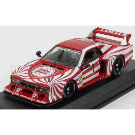 BEST MODEL LANCIA BETA MONTECARLO N 1 6h VALLELUNGA 1980 PATRESE - CHEEVER - RED 1/43