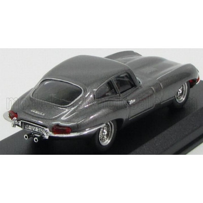 BEST MODEL JAGUAR E-TYPE COUPE 1962 - GREY GUN METAL 1/43