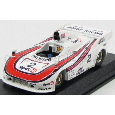 BEST MODEL PORSCHE 908/4 TEAM JOEST RACING N 2 NURBURGRING 1981 V.MERL - WHITE 1/43