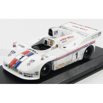 BEST MODEL PORSCHE 908/04 SPIDER N 1 WINNER BRANDS HATCH 1979 JOST - MERL - WHITE 1/43