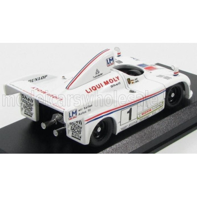 BEST MODEL PORSCHE 908/04 SPIDER N 1 WINNER BRANDS HATCH 1979 JOST - MERL - WHITE 1/43