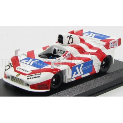 BEST MODEL PORSCHE 908/03 TURBO Gr.6 BRUNN RACING N 25 DRM NORISRING 1983 J.DAUER - WHITE RED BLUE 1/43