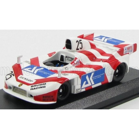 BEST MODEL PORSCHE 908/03 TURBO Gr.6 BRUNN RACING N 25 DRM NORISRING 1983 J.DAUER - WHITE RED BLUE 1/43