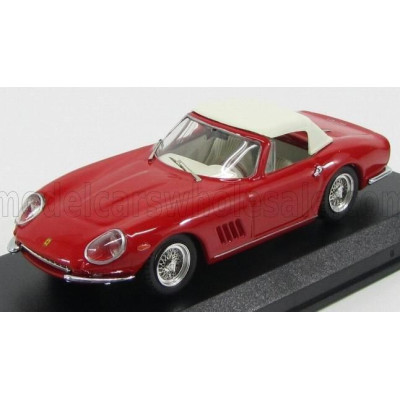 BEST MODEL FERRARI 275 GTB SPIDER N.A.R.T. 1967 - RED 1/43