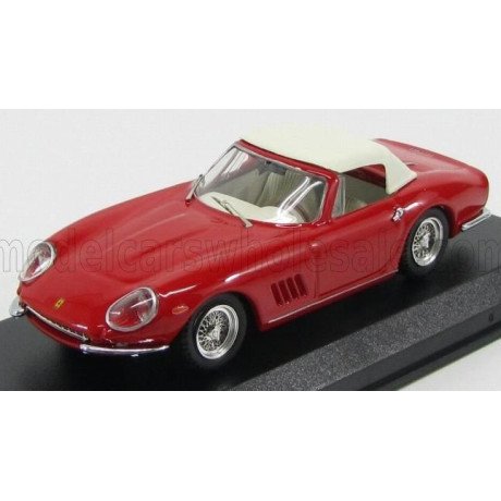 BEST MODEL FERRARI 275 GTB SPIDER N.A.R.T. 1967 - RED 1/43