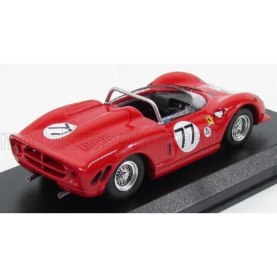 BEST MODEL FERRARI 330 P2 SPIDER N 77 DAYTONA 1965 SURTEES - RODRIGUEZ - RED 1/43