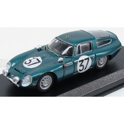 BEST MODEL ALFA ROMEO TZ1 N 37 TEST 24h LE MANS 1964 BUSSINELLO - BISCALDI - GREEN 1/43
