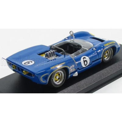 BEST MODEL LOLA T70 MKII SPIDER N 6 WINNER MOSPORT CAN-AM 1966 M.DONOHUE - BLUE 1/43