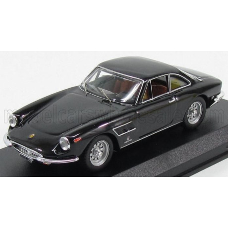BEST MODEL FERRARI 330 GTC COUPE 1966 - PERSONAL CAR MARCELLO MASTROIANNI - BLACK 1/43
