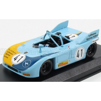 BEST MODEL PORSCHE 908/03 N 41 2nd NURBURGRING INTERSERIE 1972 R.JOST - LIGHT BLUE 1/43