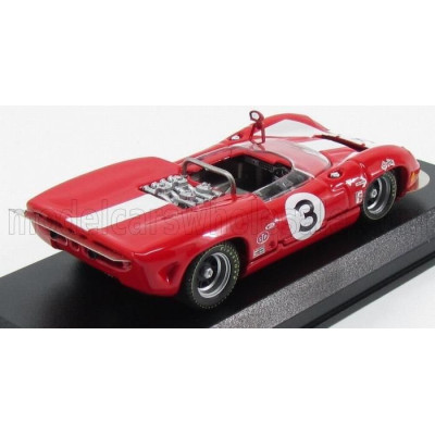 BEST MODEL LOLA T70 MK2 SPIDER N 3 WINNER CAN-AM ST JOVITE 1966 J.SURTEES - RED 1/43