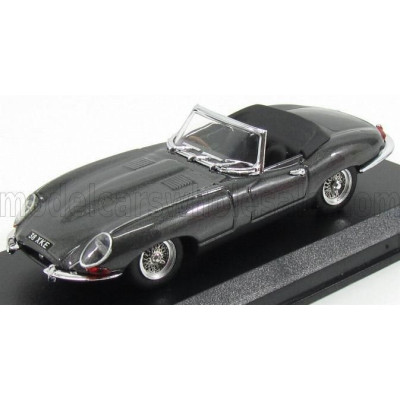 BEST MODEL JAGUAR E-TYPE SPIDER ENGLISH VERSION 1961 - BLACK 1/43