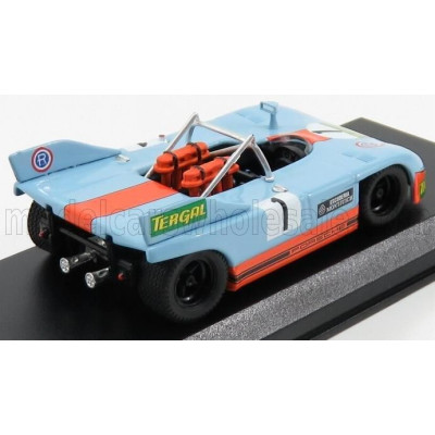 BEST MODEL PORSCHE 908/03 SPIDER N 1 1000km DE BARCELONA 1971J.FERNANDEZ - LIGHT BLUE 1/43