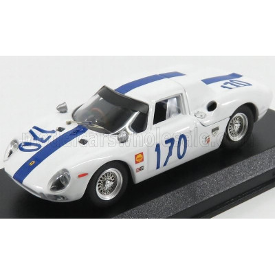 BEST MODEL FERRARI 250LM COUPE N 170 TARGA FLORIO 1966 SWANSON - ENNIS - WHITE 1/43