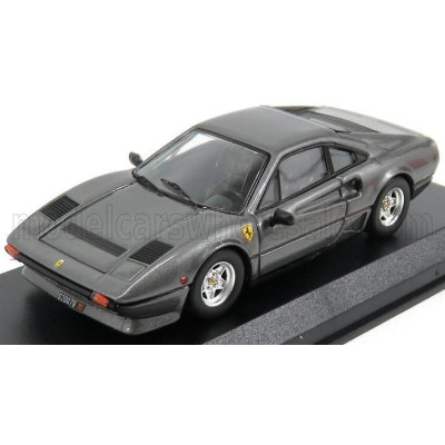 BEST MODEL FERRARI 208 GTB TURBO 1980 - GREY MET 1/43