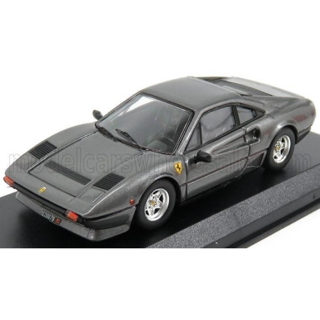 BEST MODEL FERRARI 208 GTB TURBO 1980 - GREY MET 1/43