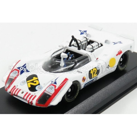 BEST MODEL PORSCHE 908/02 N 12 2nd 1000km BUENOS AIRES 1970 ROIG - RINDT - WHITE 1/43