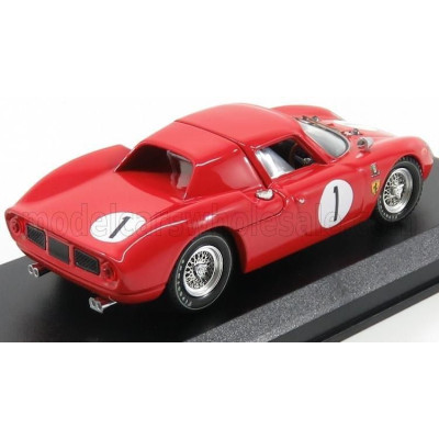 BEST MODEL FERRARI 250LM N 1 WINNER 6h PERTH CAVERSHAM 1965 MARTIN - MCKAY - RED 1/43
