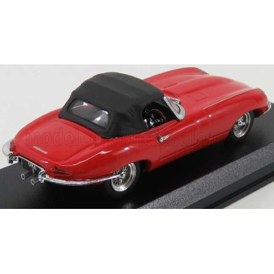 BEST MODEL JAGUAR E-TYPE 3.8 SPIDER CABRIOLET I-SERIES 1961 - PERSONAL CAR ELTON JOHN - RED 1/43