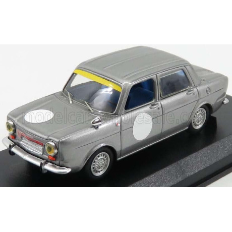 BEST MODEL SIMCA 1150 ABARTH N 0 RALLY 1963 - GREY 1/43