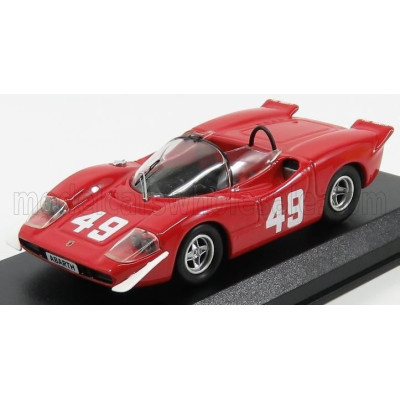 BEST MODEL ABARTH 2000 SE 2nd N 49 MONT VENTOUX 1969 A.MERZARIO - RED 1/43