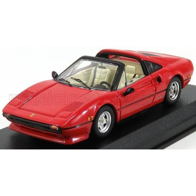 BEST MODEL FERRARI 308 GTS SPIDER - PERSONAL CAR TOM SELLEK MAGNUM P.I. - PRIMA SERIE 1979 - RED 1/43