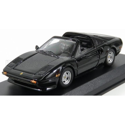 BEST MODEL FERRARI 308 GTS SPIDER USA VERSION 1979 - BLACK 1/43
