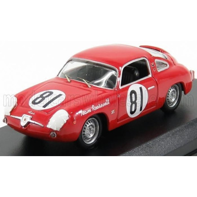 BEST MODEL FIAT ABARTH 750 N 81 RECORD MONZA SCCA NATIONAL CUMBERLAND 1959 DUNCAN - RED 1/43