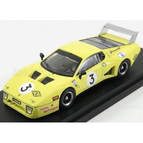 BEST MODEL FERRARI 512BB LM N 3 1000km FUJI 1981 GRISWOLD - BOND - YELLOW 1/43