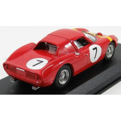 BEST MODEL FERRARI 250LM N 7 WINNER ANGOLA LUANDA GP 1964 W.MAIRESSE - RED 1/43