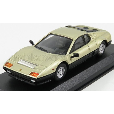 BEST MODEL FERRARI 512BB SINGLE SAMPLE SOTHEBY'S AUCTION 2018 - GOLD BLACK 1/43