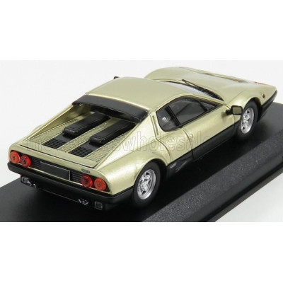 BEST MODEL FERRARI 512BB SINGLE SAMPLE SOTHEBY'S AUCTION 2018 - GOLD BLACK 1/43